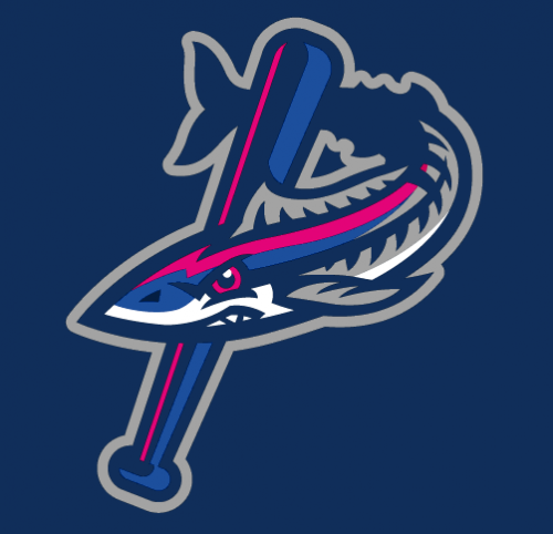 Pensacola Blue Wahoos 2012-Pres Cap Logo 2 heat sticker