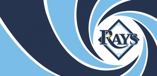 007 Tampa Bay Rays logo custom vinyl decal