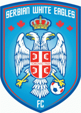Serbian White Eagles FC Logo custom vinyl decal