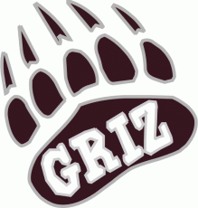 Montana Grizzlies 1996-Pres Alternate Logo 01 heat sticker