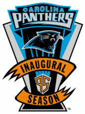 Carolina Panthers 1995 Anniversary Logo heat sticker