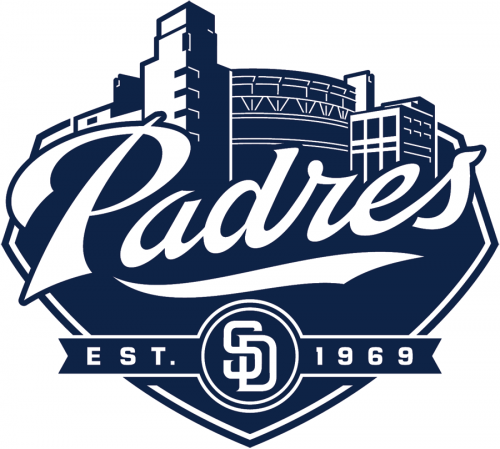 San Diego Padres 2012-2019 Alternate Logo 02 custom vinyl decal