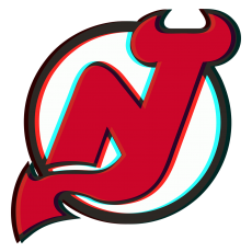 Phantom New Jersey Devils logo heat sticker