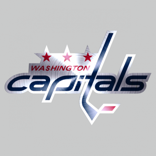 Washington Capitals Stainless steel logo custom vinyl decal