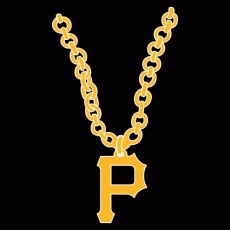 Pittsburgh Pirates Necklace logo custom vinyl decal