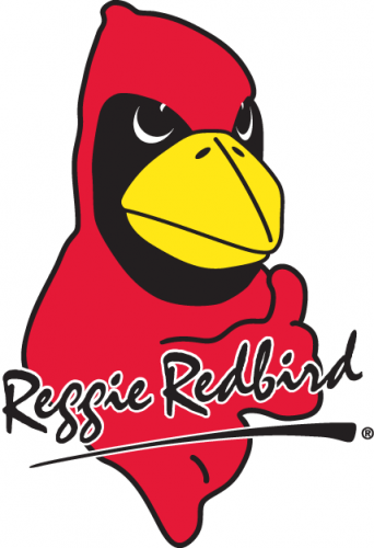 Illinois State Redbirds 1996-Pres Mascot Logo 01 heat sticker