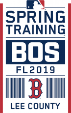 Boston Red Sox 2019 Event Logo heat sticker