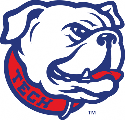 Louisiana Tech Bulldogs 2008-Pres Alternate Logo 07 custom vinyl decal