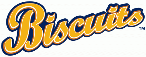 Montgomery Biscuits 2009-Pres Wordmark Logo heat sticker