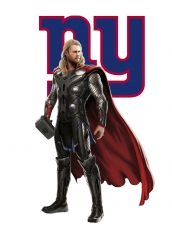 New York Giants Thor Logo heat sticker
