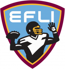 Elite Football League of India 2012-Pres Logo custom vinyl decal