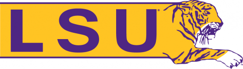 LSU Tigers 1984-1996 Alternate Logo custom vinyl decal