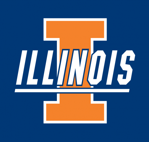 Illinois Fighting Illini 1989-2013 Alternate Logo 02 custom vinyl decal