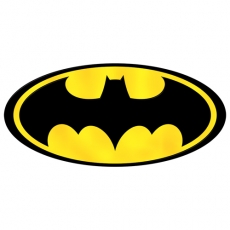 Batman Logo 02 custom vinyl decal