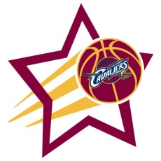 Cleveland Cavaliers Basketball Goal Star logo custom vinyl decal