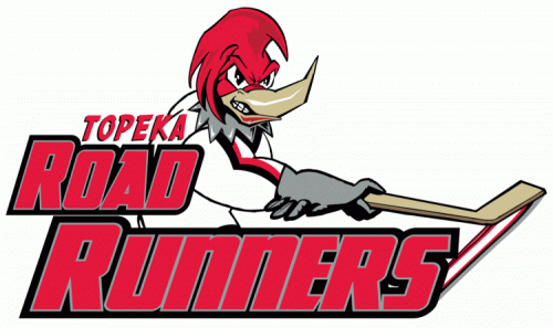 Topeka Roadrunners 2007 08-Pres Alternate Logo custom vinyl decal