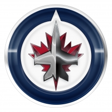 Winnipeg Jets Crystal Logo heat sticker