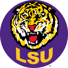 LSU Tigers 1972-1976 Secondary Logo heat sticker