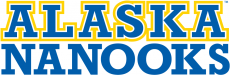 Alaska Nanooks 2000-Pres Wordmark Logo heat sticker