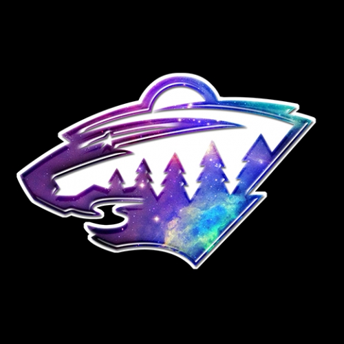 Galaxy Minnesota Wild Logo heat sticker