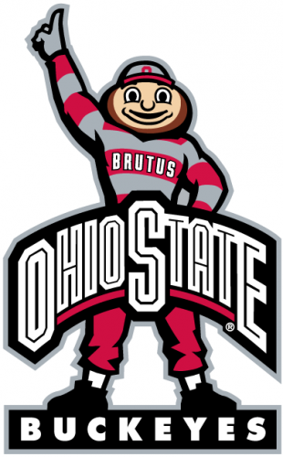 Ohio State Buckeyes 2003-2012 Mascot Logo 02 heat sticker