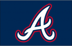 Atlanta Braves 2007-2013 Batting Practice Logo custom vinyl decal