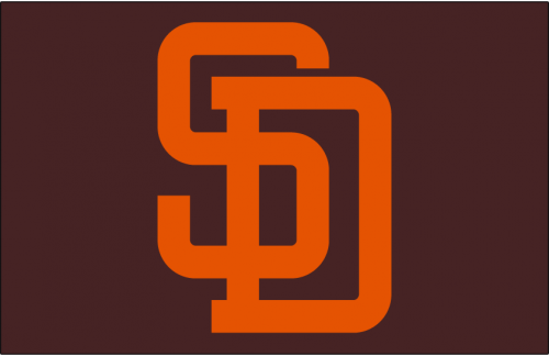 San Diego Padres 1985-1990 Cap Logo custom vinyl decal