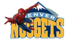 Denver Nuggets Spider Man Logo custom vinyl decal