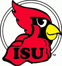 Illinois State Redbirds 1980-1995 Primary Logo custom vinyl decal
