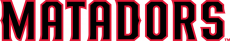 Cal State Northridge Matadors 2014-Pres Wordmark Logo 02 custom vinyl decal