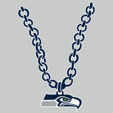 Seattle Seahawks Necklace logo custom vinyl decal