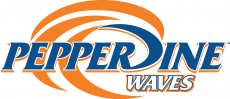Pepperdine Waves 2004-2010 Primary Logo custom vinyl decal