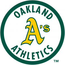Oakland Athletics 1982-1992 Primary Logo heat sticker
