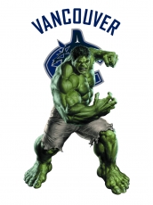 Vancouver Canucks Hulk Logo custom vinyl decal