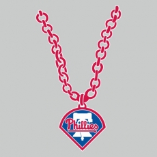 Philadelphia Phillies Necklace logo custom vinyl decal