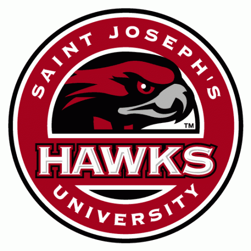 St.JosephsHawks 2001-Pres Alternate Logo 01 custom vinyl decal