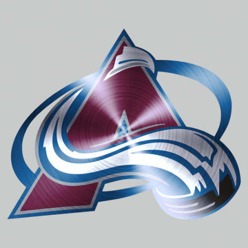 Colorado Avalanche Stainless steel logo custom vinyl decal