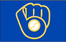 Milwaukee Brewers 2006-2019 Cap Logo custom vinyl decal