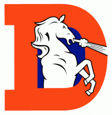 Denver Broncos 1970-1992 Primary Logo custom vinyl decal