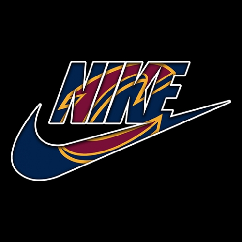 Cleveland Cavaliers Nike logo custom vinyl decal