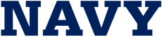 Navy Midshipmen 1942-Pres Wordmark Logo heat sticker