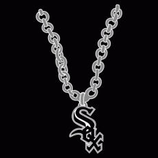 Chicago White Sox Necklace logo custom vinyl decal