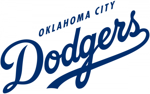 Oklahoma City Dodgers 2015-Pres Wordmark Logo 5 heat sticker