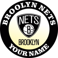 Brooklyn Nets Customized Logo heat sticker