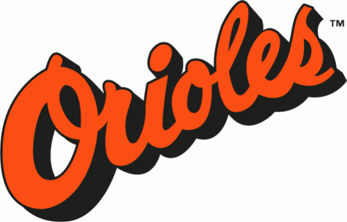 Baltimore Orioles 1988-1994 Wordmark Logo heat sticker