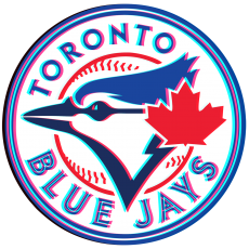 Phantom Toronto Blue Jays logo heat sticker