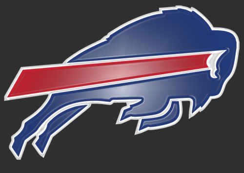 Buffalo Bills Plastic Effect Logo heat sticker