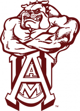Alabama A&M Bulldogs 1980-Pres Alternate Logo heat sticker