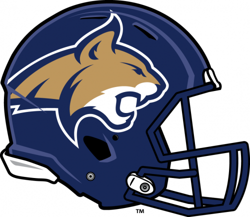 Montana State Bobcats 2013-Pres Helmet 02 heat sticker