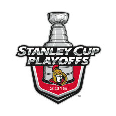 Ottawa Senators 2014 15 Event Logo heat sticker